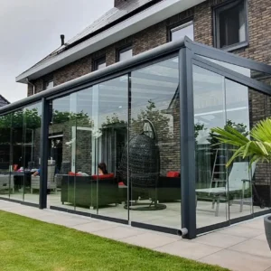 Terrassenüberdachung nach Maß - Glas